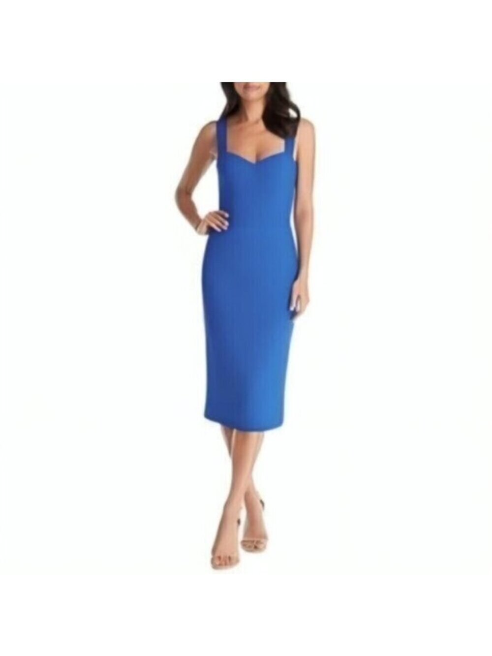 NWT Dress The Population | Nicole Electric Blue Sheath Cocktail Dress Size XS